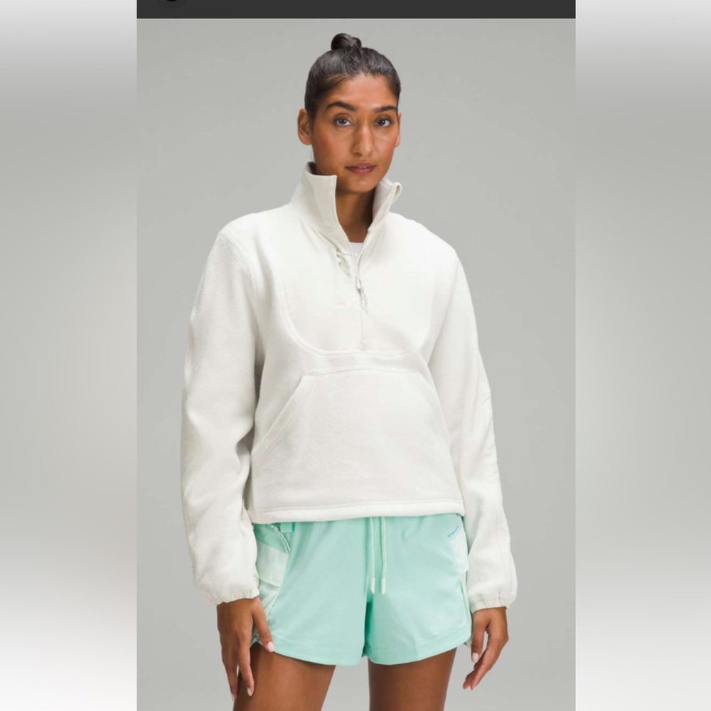 Lululemon Fleece Ribstop Pullover in Bone (not white)